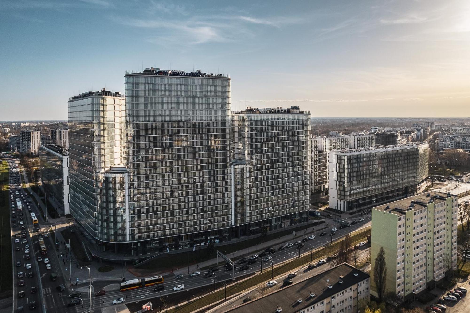 Kasprzaka 29 Bliska Wola Tower By Perfect Apart 华沙 外观 照片