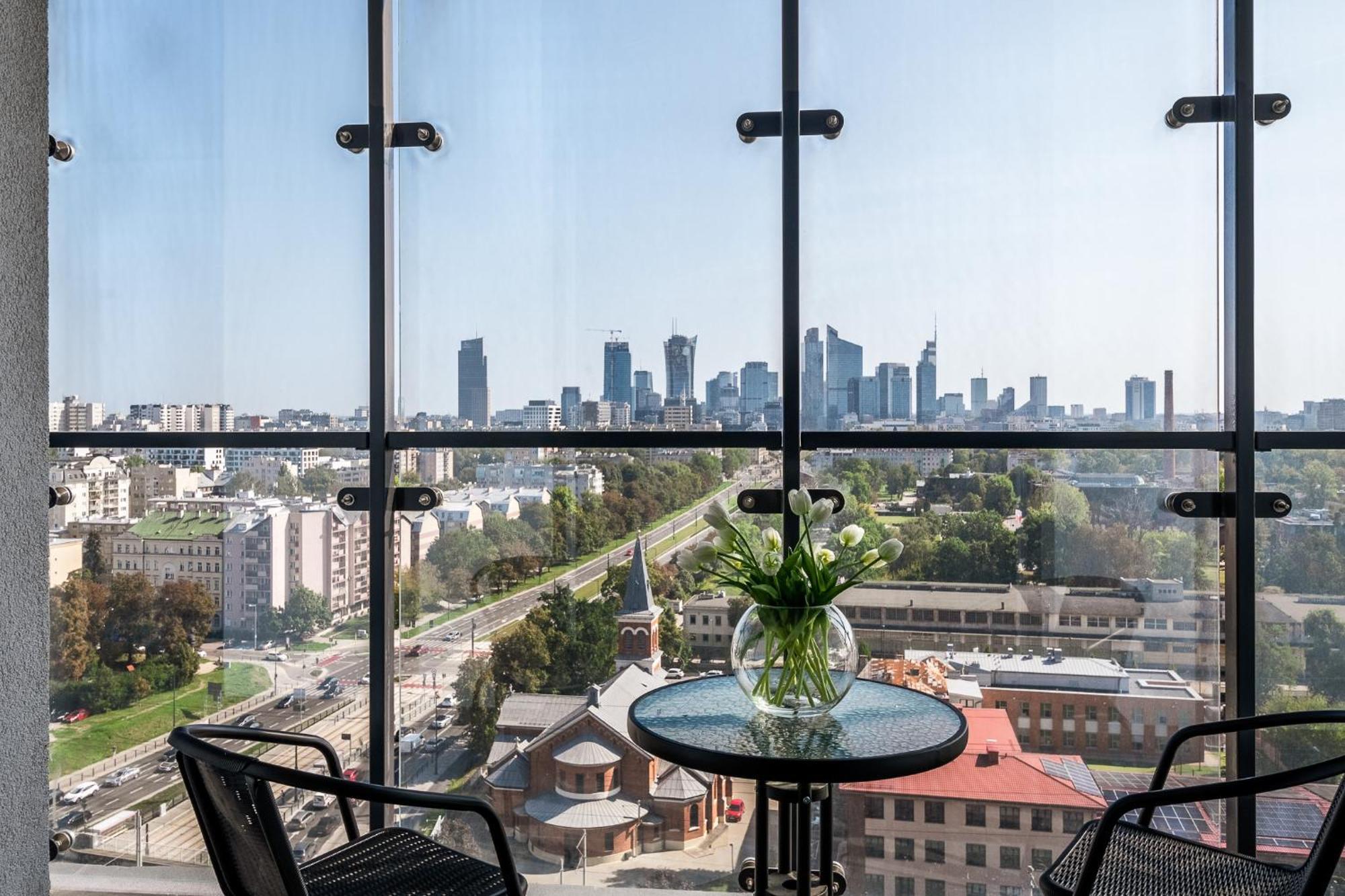 Kasprzaka 29 Bliska Wola Tower By Perfect Apart 华沙 外观 照片